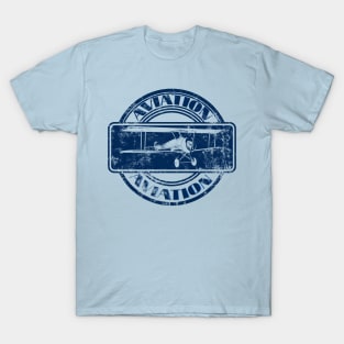 Vintage Aviation Badge T-Shirt